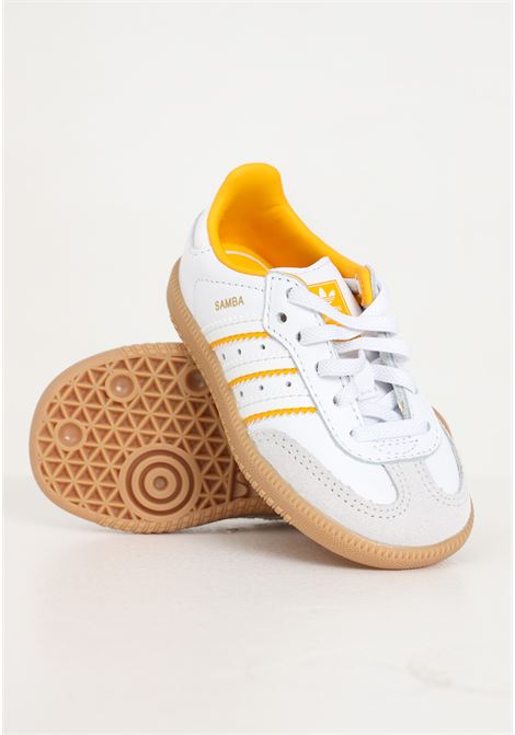 Samba Og El I white baby sneakers ADIDAS ORIGINALS | IH5642.